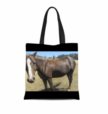 Beautiful Horse Canvas Tote Bag - GrooveKart Marketplace